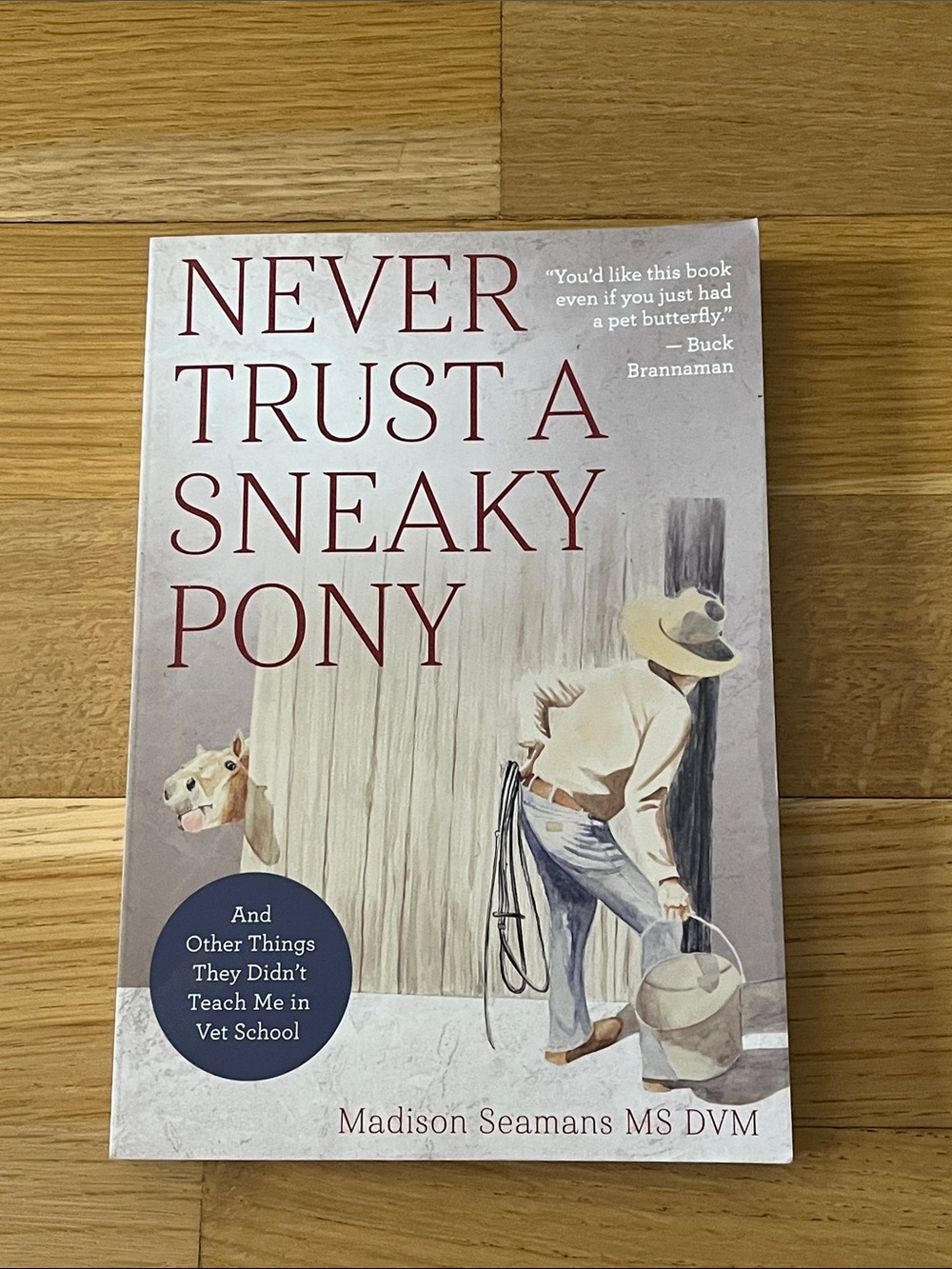 Never Trust a Sneaky Pony by Madison Seamans, DVM